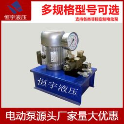 德州恒宇專業(yè)機械工程油泵 引領超高壓電動泵定制化供應，驅動液壓動力機械及元件制造新篇章